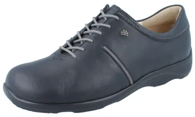 Produktbild von FINN COMFORT Belfort Damen Schnürschuhe schwarz Glattleder - Größe: UK 4,5