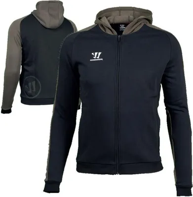 Produktbild von Hoodie Warrior Covert Zip Junior rot / XS