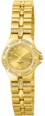 Immagine prodotto di Orologio da polso da donna Invicta, cassa in acciaio inossidabile, movimento al quarzo, cinturino da 21 mm