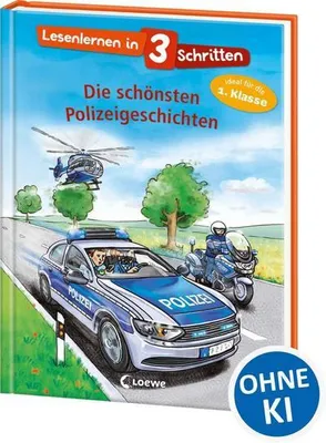 Produktbild von Lesenlernen in 3 Schritten - Die schönsten Polizeigeschichten