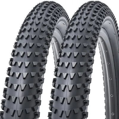 Produktbild von 2 Fahrradreifen, 29 x 2,40, faltbare Mountainbike-Reifen