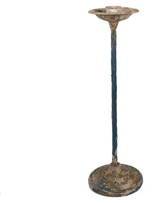 Obrázek produktu pro Svícen Clayre & Eef Ø 11x35 cm béžový kovový