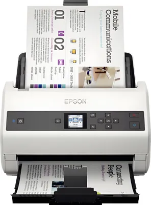 Image de Epson WorkForce DS-870 Sheet-fed scanner 600 x 600 DPI A4 Grey, White