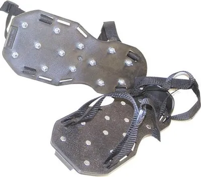 Zdjęcie produktu dla Profesjonalne buty z gwoździami do jastrychu i szpachli płynnej – rozmiar uniwersalny – gwoździe stalowe 35 mm