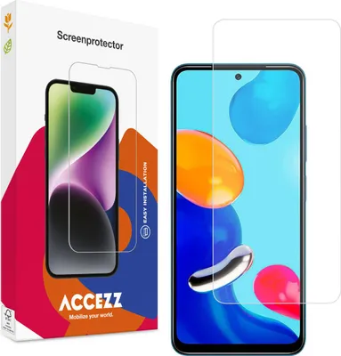 Produktbild von Accezz Screen Protector aus gehärtetem Glas Xiaomi Redmi Note 11 (4G) / Note 11S (4G)