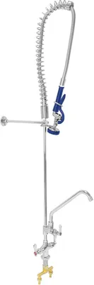 Produktbild von KuKoo Gastro Geschirrbrause Armatur mit Wasserhahn Vorspülbrause Handbrause Brausekopf Pendelbrause