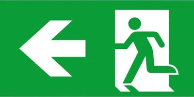 Productafbeelding van CEAG inlegpictogram voor artikelnummer 155-000-012 Atlantic LED S, pijl naar links