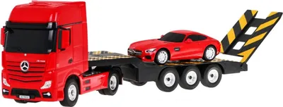 Zdjęcie produktu dla Autko R/C Mercedes Benz Actros z Naczepą 1:26 Mercedes Benz