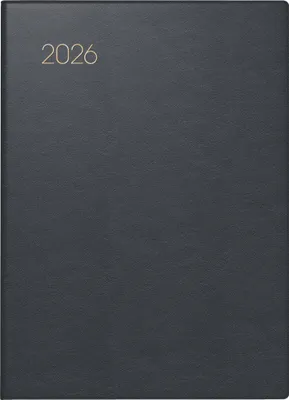 Zdjęcie produktu dla BRUNNEN 1073153906 Taschenkalender 10x14cm Leder sw