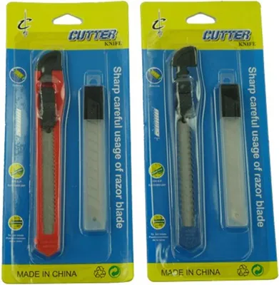 Produktbild von Aro Houseware Hobbymesser 9 mm ausziehbar mit Ersatz