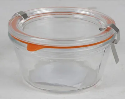 Produktbild von 24x Einmachglas 200ml Vorratsgefäß Drahtbügelveschluss Box Behälter Aufbewahrung
