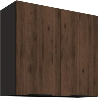 Productafbeelding van Hangschrank 80 SILVIA 19, zwart / okapi eikenhout