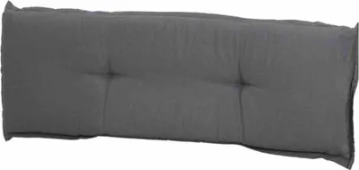 Image de Panama gris, coussin pour banc 110 cm 50% coton / 45% polyester