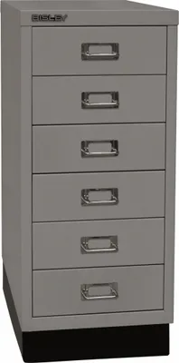 Produktbild von Bisley MultiDrawer Schubladenschrank - Farbe: Silber