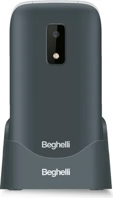 Immagine prodotto di Beghelli SLV20 Plus Telefono Anziani Nero Tasto SOS Display 2.8" Dual SIM Salvalavita