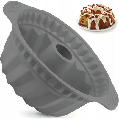 Produktbild von Karwil Silikon Kranzkuchenform groß Backform Kuchenform