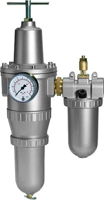 Produktbild von Riegler Wartungseinheit 2-tlg. »Standard« mit Metallbehälter, BG 3, G 1/2