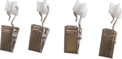 Produktbild von Innenlauf Gardinenstange eckig Edelstahl Look kantiges Design Erstellen BASIT®