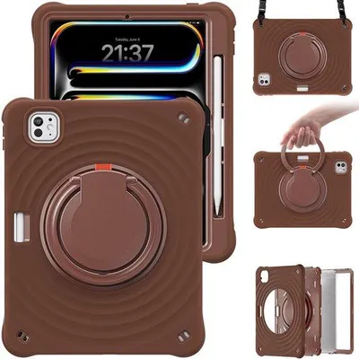 Obrázok produktu pre Ochranné puzdro pre iPad Pro 11 palcov, odolné voči nárazom, otočné o 360°, M4 2024