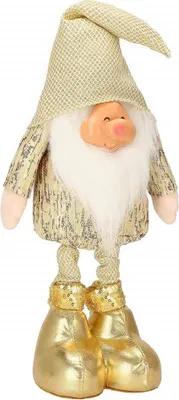 Obrázek produktu pro Skřítek GNOM s frňákem 50 cm, zlatý