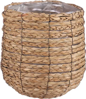 Produktbild von Mica Decorations Avalon Pflanzenkorb - H26 x Ø26 cm - Seegras - Hellbraun