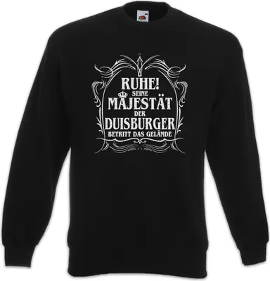 Produktbild von Urban Backwoods Seine Majestät Der Duisburger, Sweatshirt, Farbe: Schwarz, Größe: 5XL