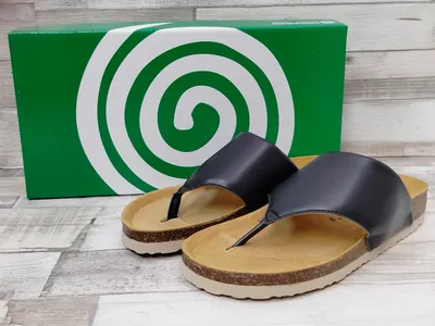 Produktbild von Dr. Brinkmann Damen Zehensteg Pantolette schwarz 36