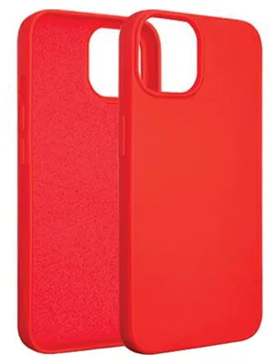 Productafbeelding van Siliconen Hoesje Beline Voor Iphone 15 6,1" - Rood/Rood