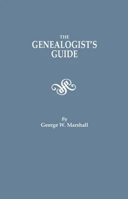 Produktbild von Genealogist's Guide. Reprinted from the Last Edition of 1903