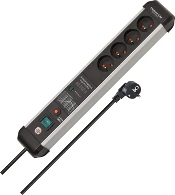 Produktbild von Brennenstuhl Premium-Protect-Line Steckdosenleiste 4-Fach, 3m