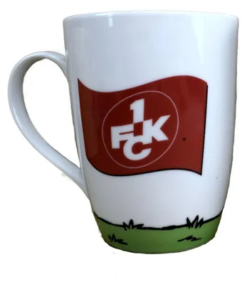 Produktbild von Tasse Fußball 1FCK 1. FC Kaiserslautern ca. 9 x 12 cm Henkel