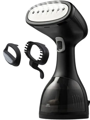 Productafbeelding van Tomado TSH1201B - Kledingstomer - handstomer - ontkreuker - 260 ml - zwart
