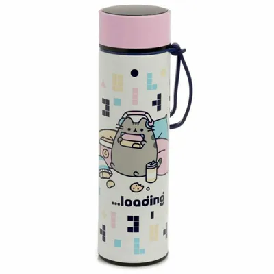 Immagine prodotto di Pollici in su Pusheen fiaschetta sottovuoto Caricamento