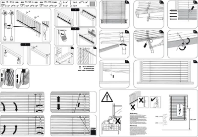 Produktbild von Gardinia Aluminium-Jalousie 25 mm silber 140 x 240 cm