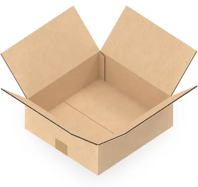 Produktbild von KK Verpackungen 50 Stück Versandkartons 385 x 370 x 140 mm Kartons 1-wellig, Faltkartons