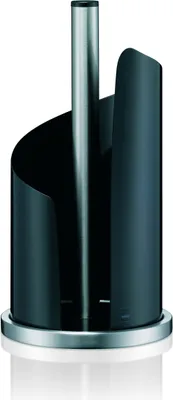 Produktbild von Kela Küchenrollenhalter Stella Metall schwarz 33cmh 15cmØ, 11200