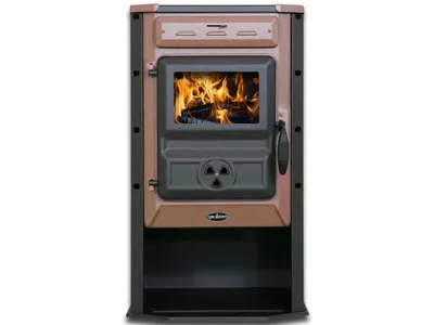 Obrázek produktu pro TIM SISTEM, krbová kamna na TP Čarobna pec ECO 6,9 kW, ocelová, hnědá