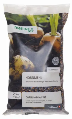Produktbild von Manna Hornmehl 2,5 kg für 30 qm