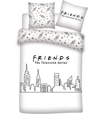 Zdjęcie produktu dla Poszwa na kołdrę z mikrofibry Friends 135cm