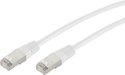 Produktbild von Patchkabel cat 6 S/FTP PIMF Halogenfrei weiß 10m