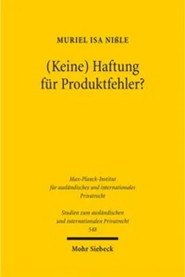 Obrázek produktu pro (Keine) Haftung für Produktfehler?