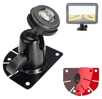 Monitorhalterung für Rückfahrkamera, universell, Metall, Klebeband