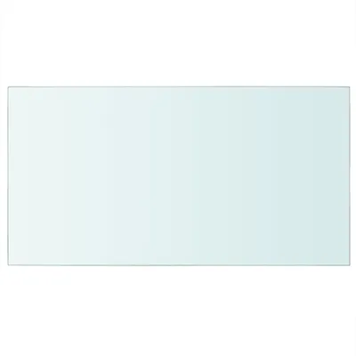 Image de vidaXL Étagère en verre Transparent 40 cm x 25 cm