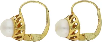 Produktbild von JuwelmaLux Perlen Ohrringe für Damen 333 Gold Akoya Zuchtperle JL30-06-2849