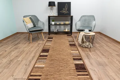 Zdjęcie produktu dla Dywanik ADAGIO 100 x 150 cm, z krótkim włosiem, elegancki, antypoślizgowy, w kolorze beżowym