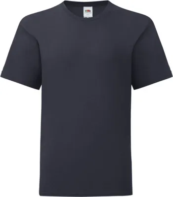 Produktbild von Fruit Of The Loom Jungen Iconic T-Shirt PC3388 (140) (Dunkles Marineblau)