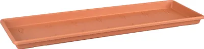 Produktbild von elho green basics balkon Untersetzer 40cm - mild tonrot