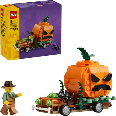 Produktbild von Pickup mit Halloweenkürbis
