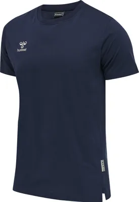 Produktbild von hummel hmlMOVE GRID Baumwolle T-SHIRT S/S - GRAPE WINE - L