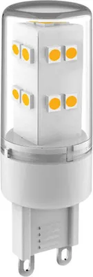 Produktbild von Výkonná LED žárovka NORDLUX s paticí G9 3,3 W mléčná nebo čirá, 3000 K, Varianta: 3 W=35 W, Ø 18 x 57 mm, 400 lm, 3000 K, čirá